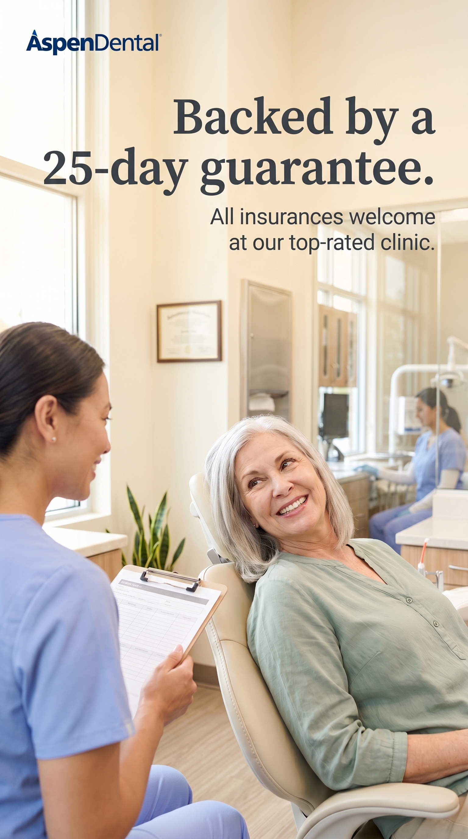 Aspen — 25-day guarantee 9:16