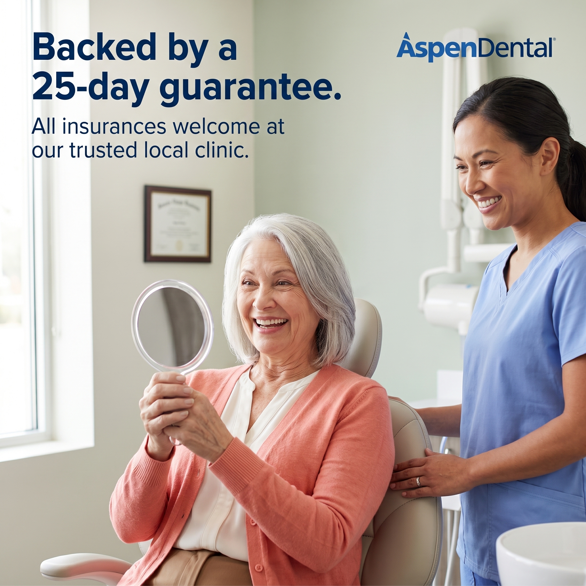 Aspen — 25-day guarantee square